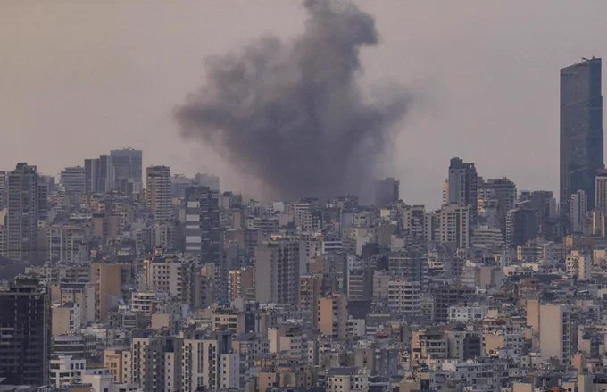 以色列对贝鲁特真主党目标发动新一轮空袭