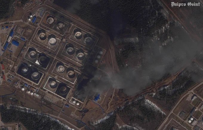 高分辨率卫星图像显示，俄罗斯普里莫尔斯克港遭受重大破坏