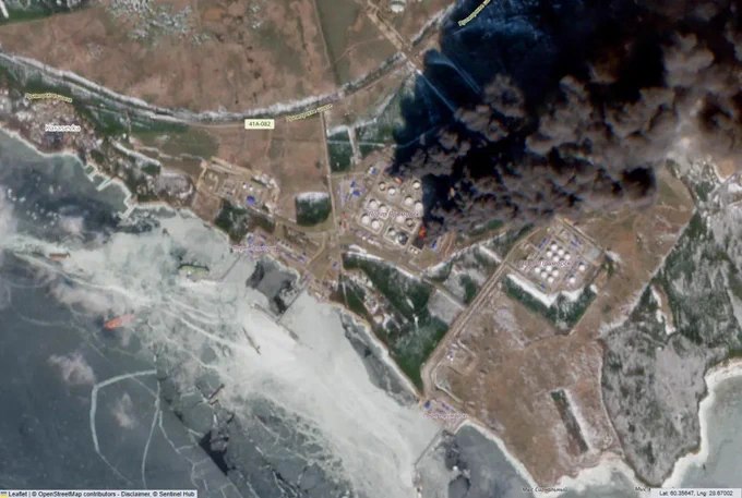 据彭博社报道，俄罗斯因乌克兰对波罗的海港口实施打击，已损失逾10亿美元