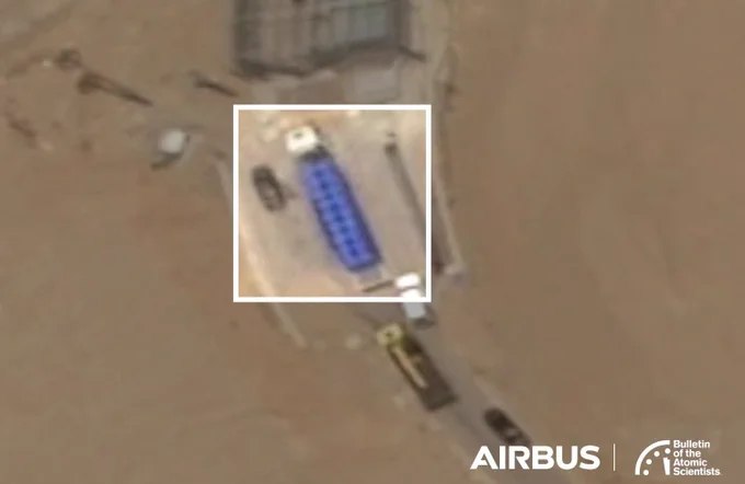 卫星图像显示，伊朗可能在2025年6月以色列与美国空袭前数日，将多达540公斤高浓缩铀转移至伊斯法罕地下隧道设施