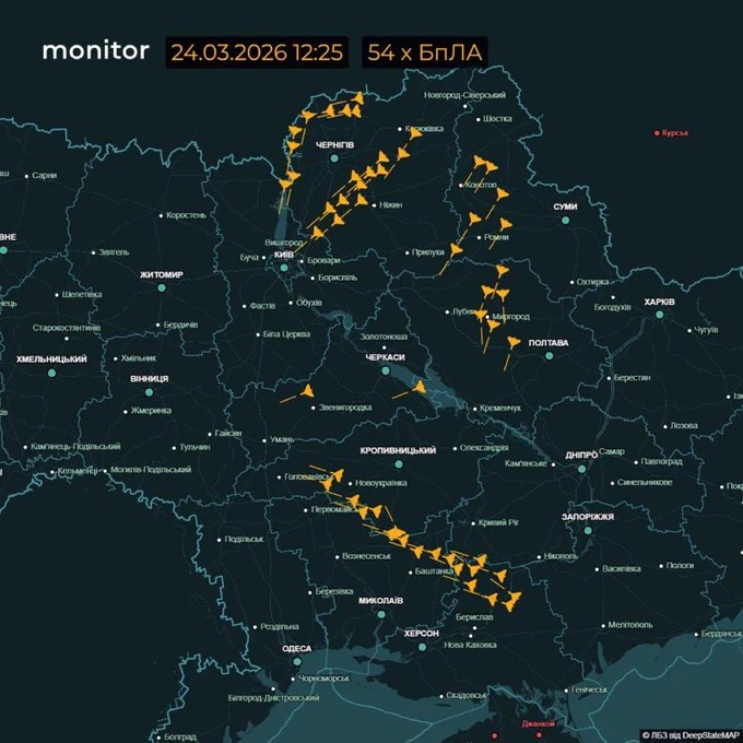 俄罗斯对乌克兰发动大规模无人机蜂群攻击，多架无人机袭击基辅