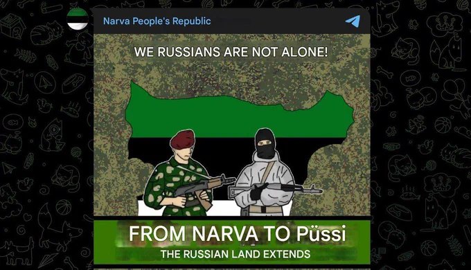 克里姆林宫在爱沙尼亚发动大规模虚假信息行动，煽动分裂主义情绪