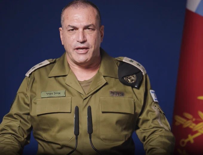 以色列国防军参谋长埃亚尔·扎米尔表示：对真主党的战斗才刚刚开始，我们已做好打持久战的准备