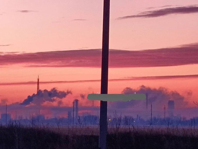 无人机袭击位于俄罗斯陶里亚蒂市的战略化工设施古比雪夫氮肥厂（KuibyshevAzot）