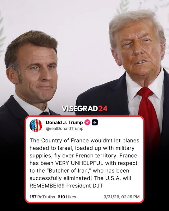 法国和意大利据报道已拒绝美国飞机参与对伊朗的军事行动