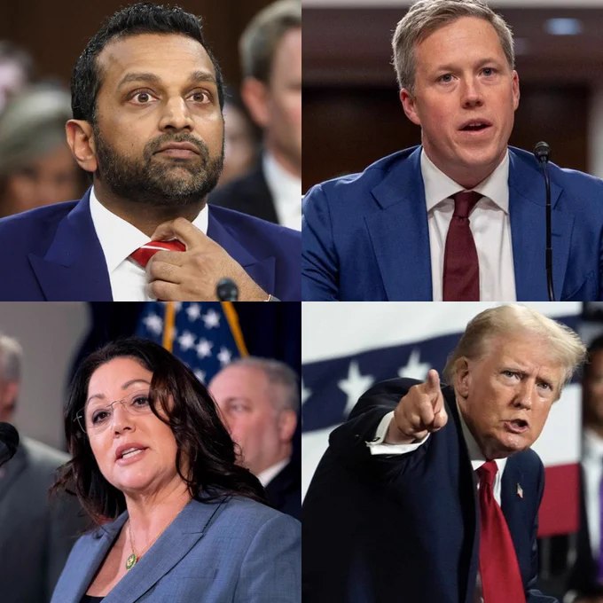 据《大西洋月刊》报道，白宫正就多名官员离职问题进行积极讨论，涉及人员包括联邦调查局局长卡什·帕特尔、陆军部长丹尼尔·德里斯科尔，以及劳工部长洛里·查韦斯-德雷默