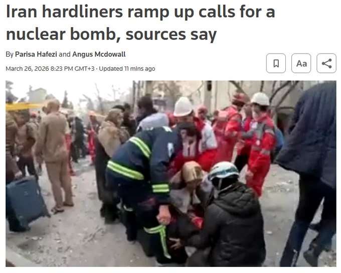 伊朗强硬派正日益推动该国研发核武器，并可能退出《不扩散核武器条约》（NPT）