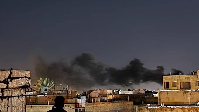 据当地居民报告，伊朗设拉子再度遭到袭击